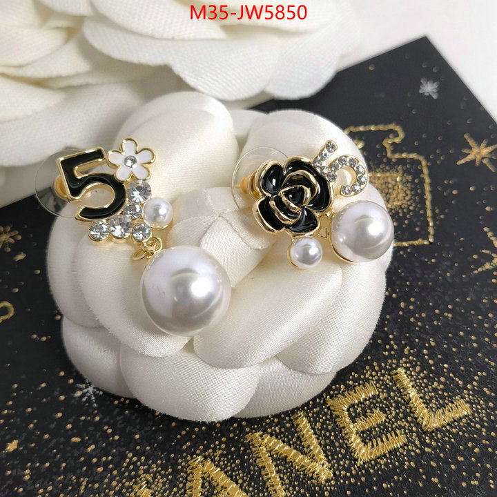 Jewelry-Chanel,the top ultimate knockoff , ID: JW5850,$: 35USD