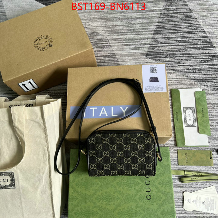 Gucci Bags(TOP)-Diagonal-,buy aaaaa cheap ,ID: BN6113,$: 169USD