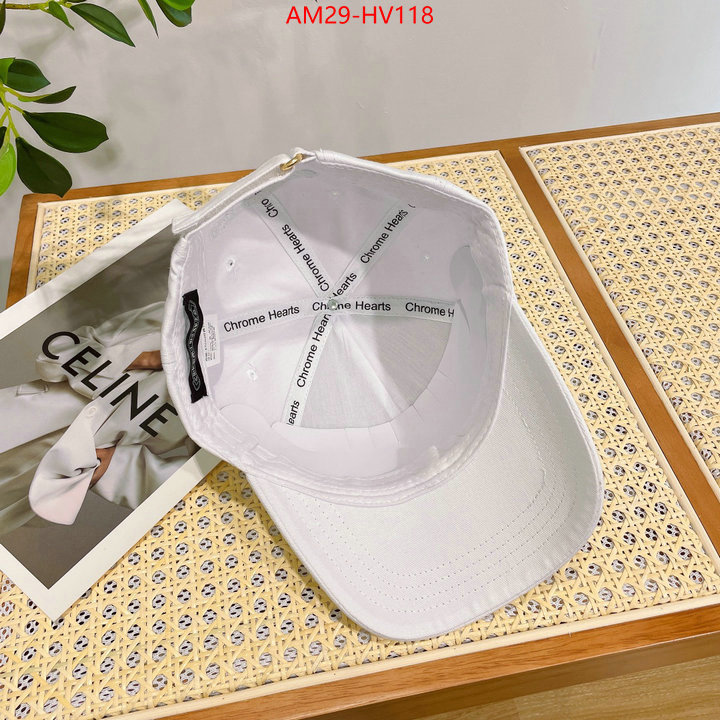 Cap (Hat)-Chrome Hearts,luxury fake , ID: HV118,$: 29USD