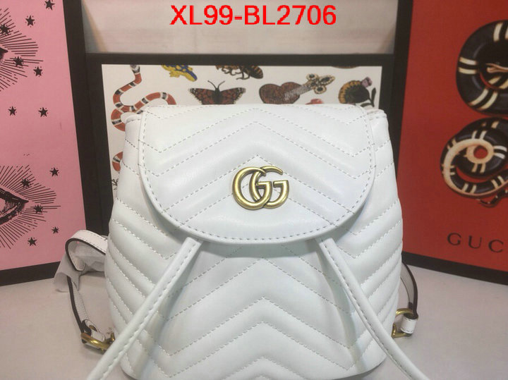 Gucci Bags(4A)-Backpack-,exclusive cheap ,ID: BL2706,$: 99USD