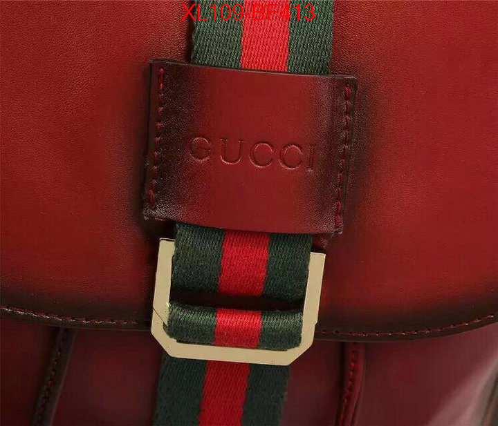 Gucci Bags(4A)-Backpack-,same as original ,ID: BF413,$:109USD