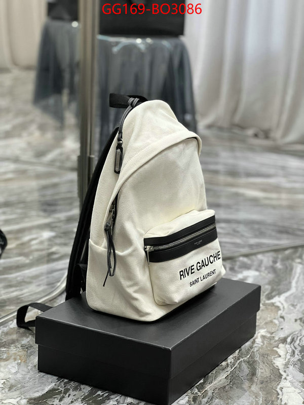 YSL Bag(TOP)-Backpack-,ID: BO3086,$: 169USD