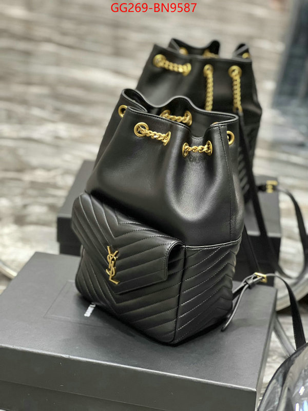 YSL Bag(TOP)-Backpack-,ID: BN9587,$: 269USD