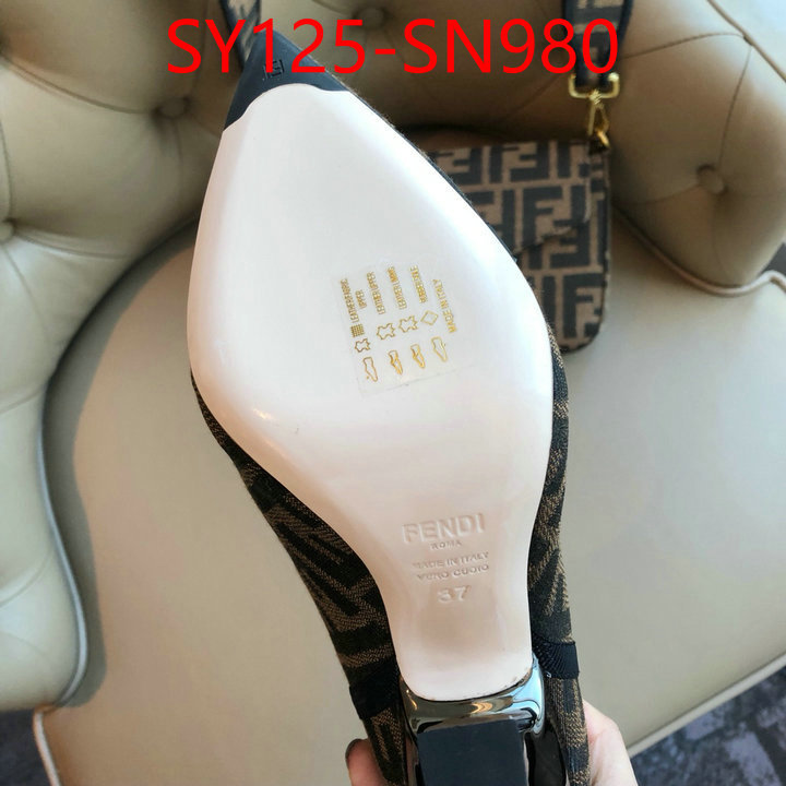 Women Shoes-Fendi,aaaaa+ class replica , ID: SN980,$: 125USD