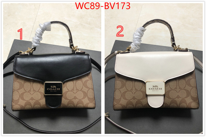 Coach Bags(4A)-Handbag-,1:1 replica wholesale ,ID: BV173,$: 89USD
