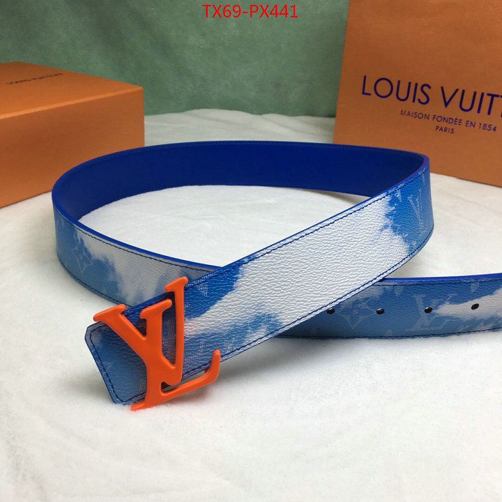 Belts-LV,the best quality replica , ID: PX441,$: 69USD