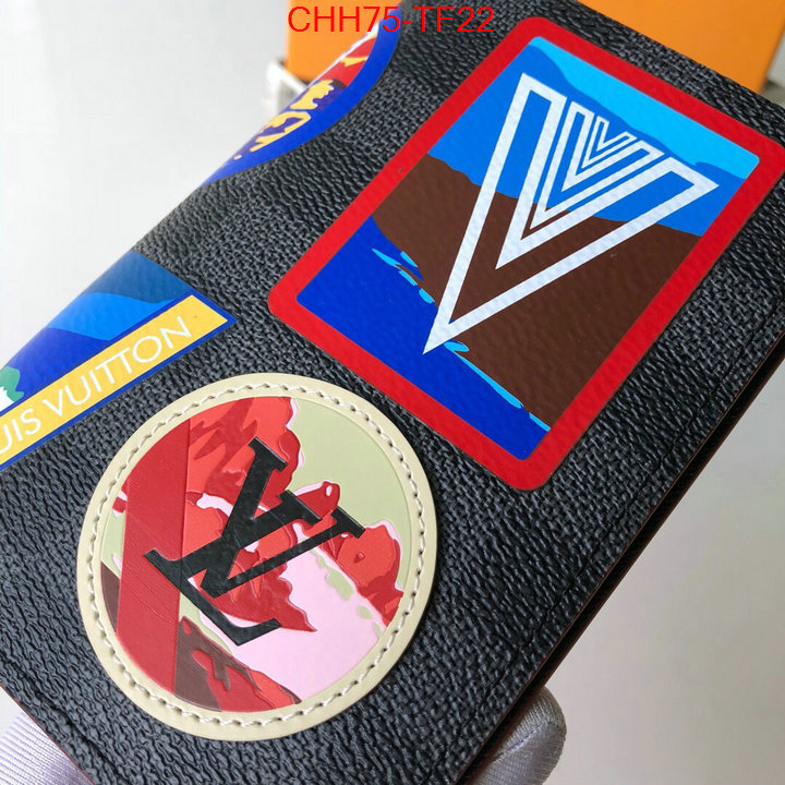 LV Bags(TOP)-Wallet,ID: TF22,$:75USD