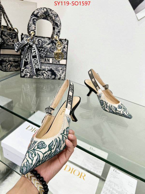 Women Shoes-Dior,aaaaa , ID: SO1597,$: 119USD