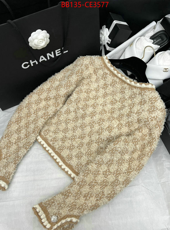 Clothing-Chanel,customize the best replica , ID: CE3577,$: 135USD