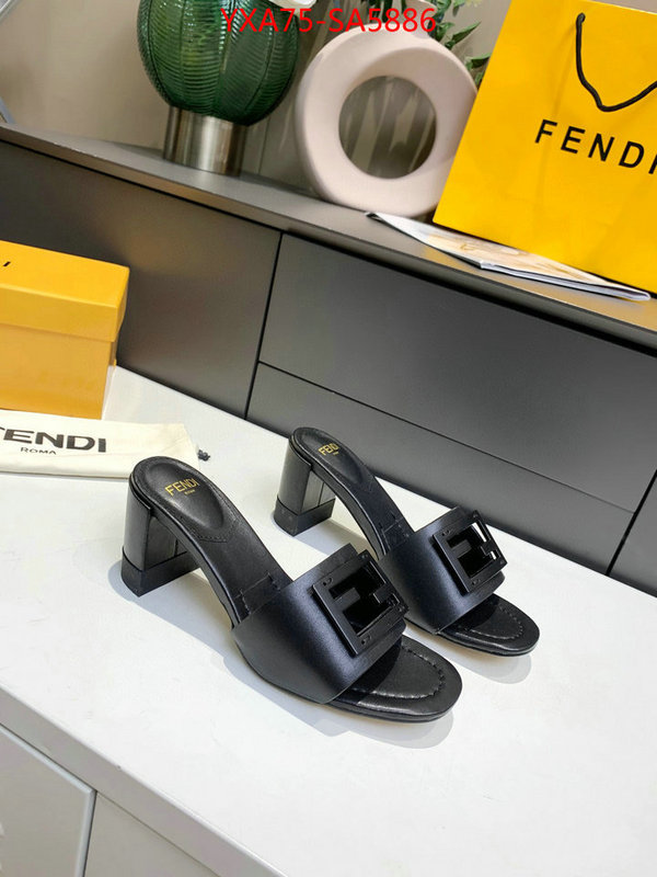 Women Shoes-Fendi,where should i buy to receive , ID: SA5886,$: 75USD