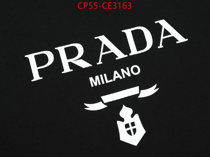 Clothing-Prada,highest product quality , ID: CE3163,$: 55USD