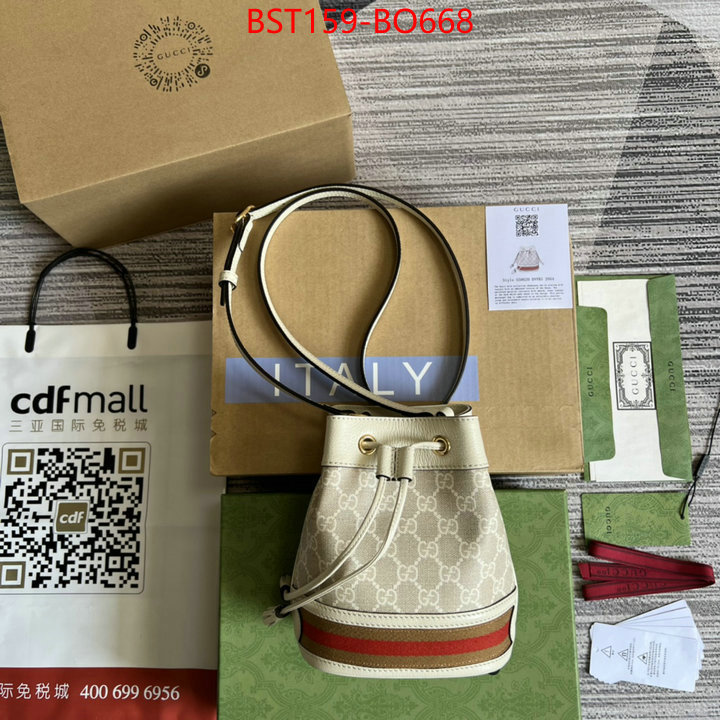 Gucci Bags(TOP)-Diagonal-,replica shop ,ID: BO668,$: 159USD