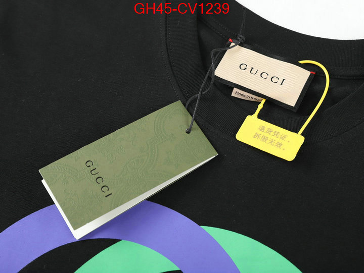 Clothing-Gucci,wholesale 2023 replica , ID: CV1239,$: 45USD