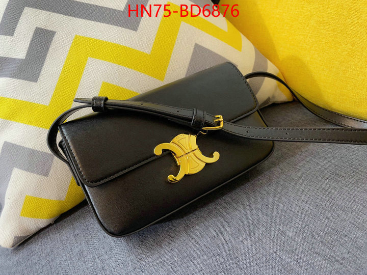 CELINE Bags(4A)-Triomphe Series,shop designer replica ,ID: BD6876,$: 75USD