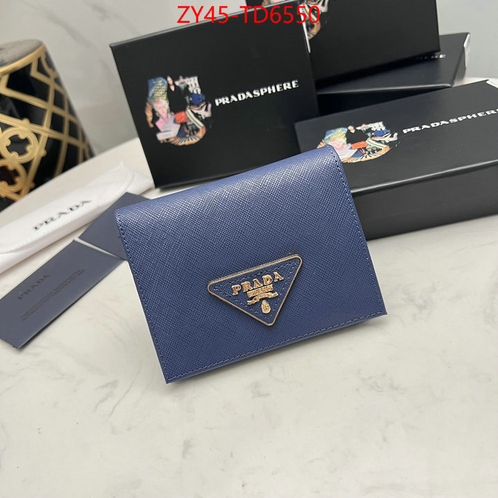 Prada Bags(4A)-Wallet,best like ,ID: TD6550,$: 45USD