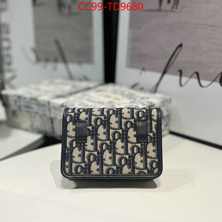 Dior Bags(TOP)-Wallet-,ID: TD9680,$: 99USD