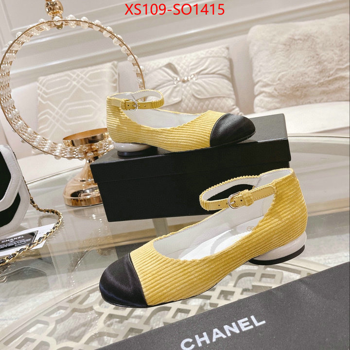 Women Shoes-Chanel,replica best , ID: SO1415,$: 109USD