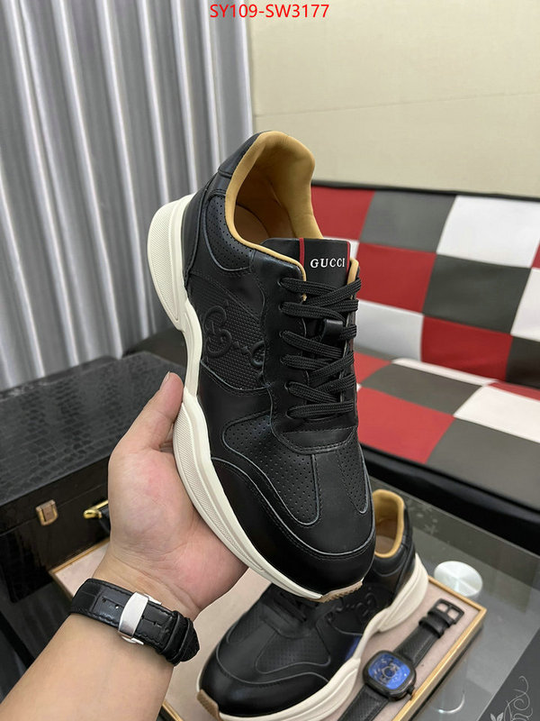 Men Shoes-Gucci,buy high quality cheap hot replica , ID: SW3177,$: 109USD