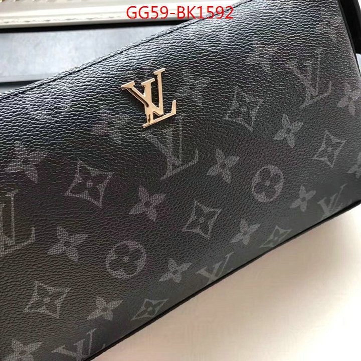 LV Bags(4A)-Wallet,ID: BK1592,$:59USD