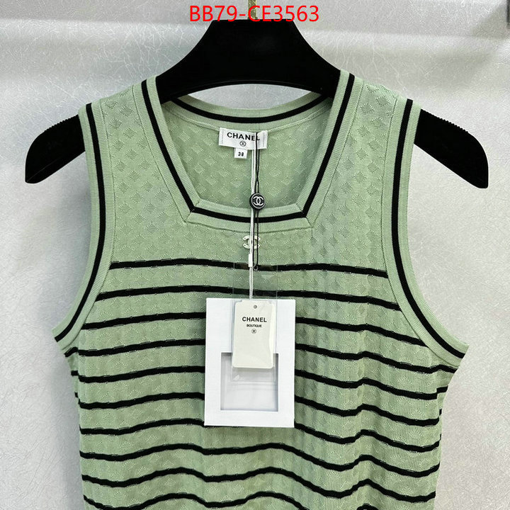 Clothing-Chanel,7 star ,ID: CE3563,$: 79USD