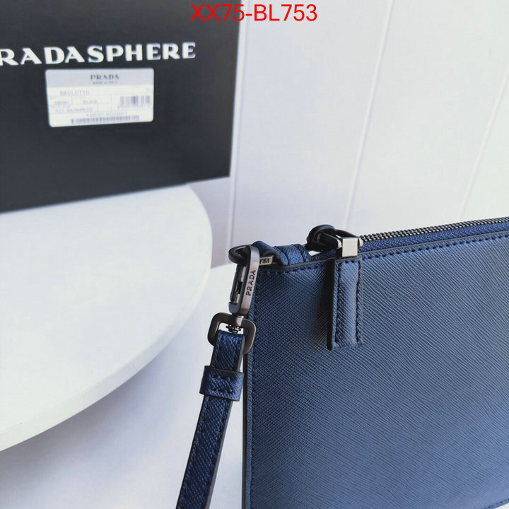 Prada Bags(TOP)-Clutch-,ID: BL753,$:75USD