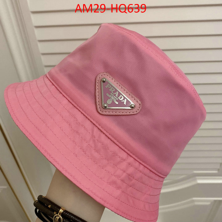 Cap (Hat)-Prada,cheap replica , ID:HQ639,$: 29USD