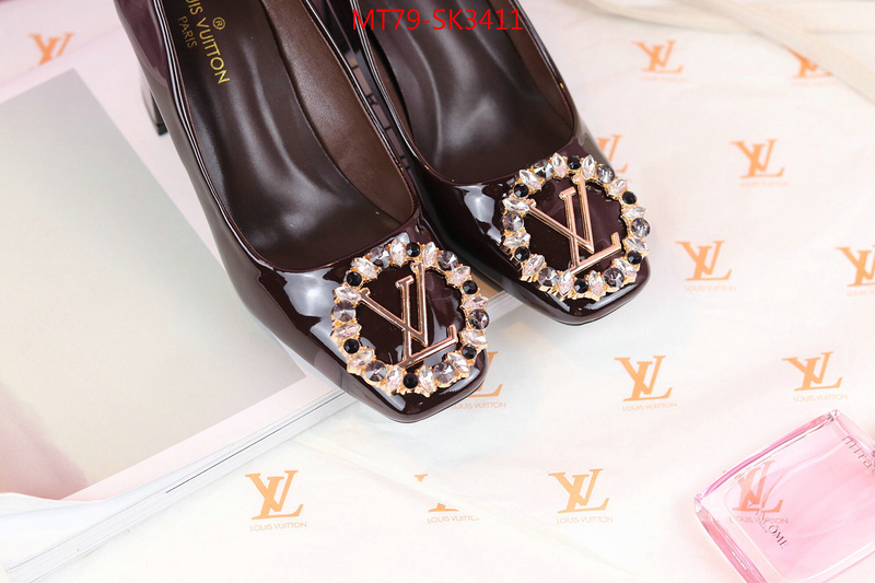 Women Shoes-LV,counter quality , ID: SK3411,$:79USD