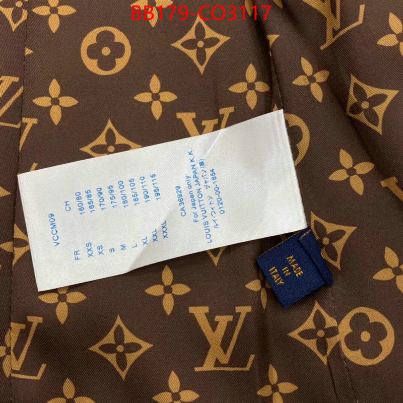 Clothing-LV,for sale cheap now , ID: CO3117,$: 179USD