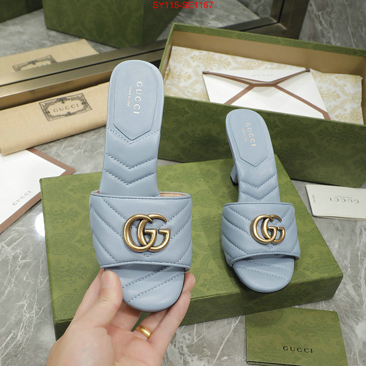 Women Shoes-Gucci,replica how can you , ID: SE1167,$: 115USD