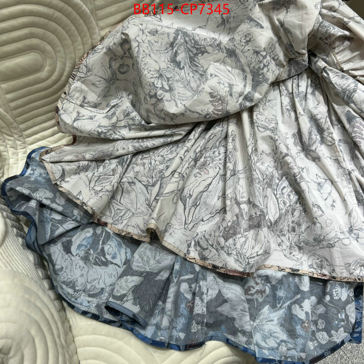 Clothing-Dior,replica 1:1 high quality , ID: CP7345,$: 115USD