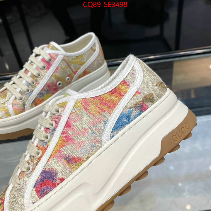 Women Shoes-Gucci,fake aaaaa , ID: SE3498,$: 89USD