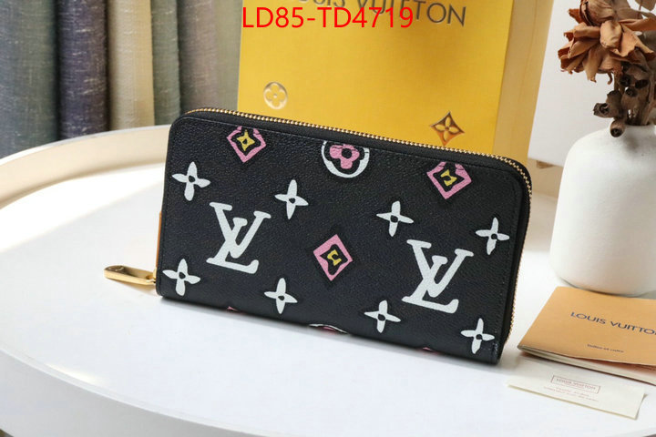 LV Bags(TOP)-Wallet,ID: TD4719,$: 85USD