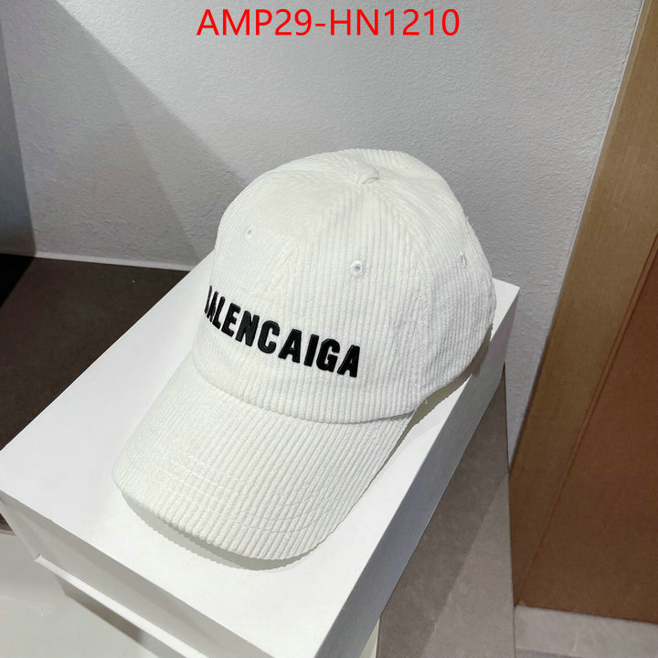 Cap (Hat)-Balenciaga,buy high quality cheap hot replica , ID: HN1210,$: 29USD