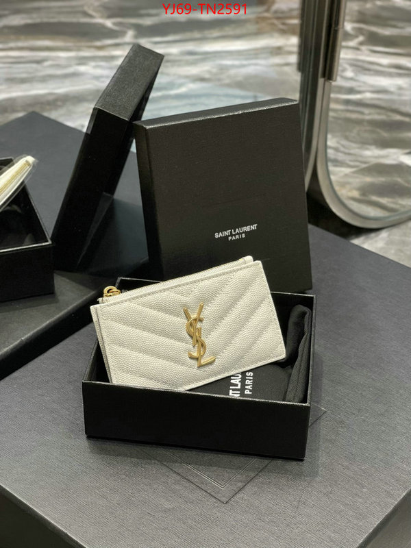 YSL Bag(TOP)-Wallet-,ID: TN2591,$: 69USD