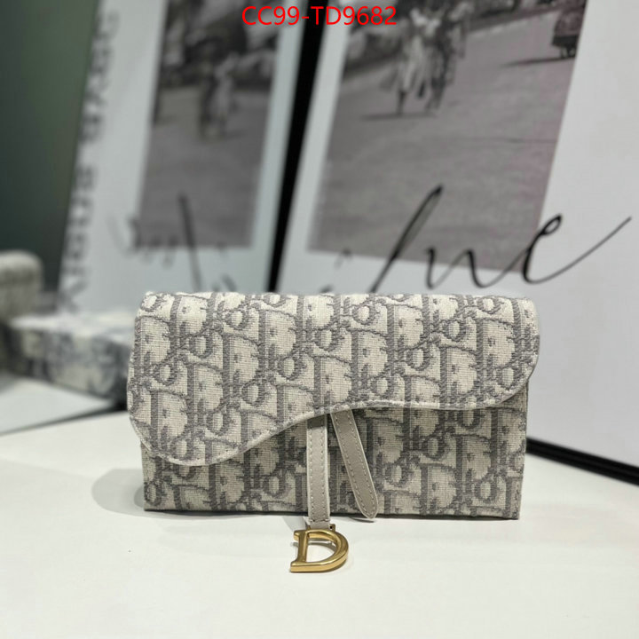 Dior Bags(TOP)-Wallet-,ID: TD9682,$: 99USD