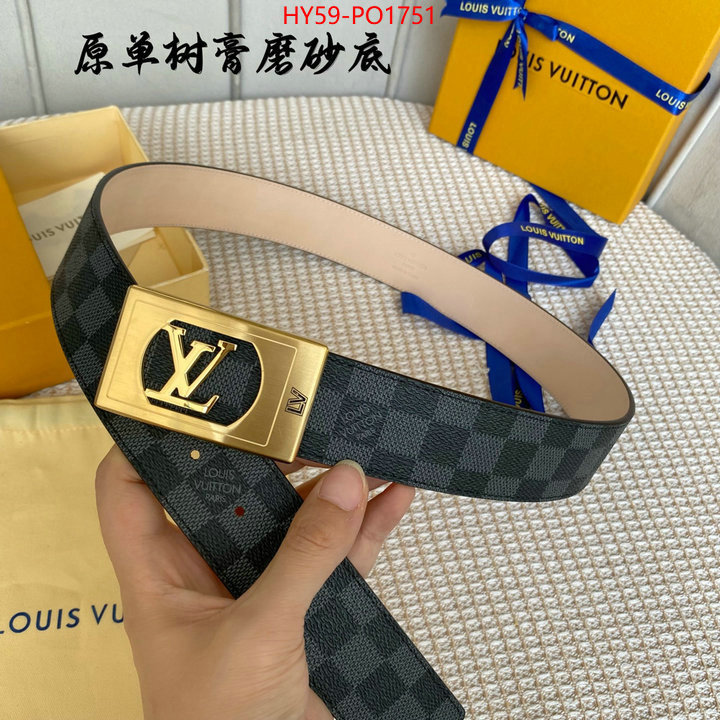 Belts-LV,perfect quality designer replica , ID: PO1751,$: 59USD