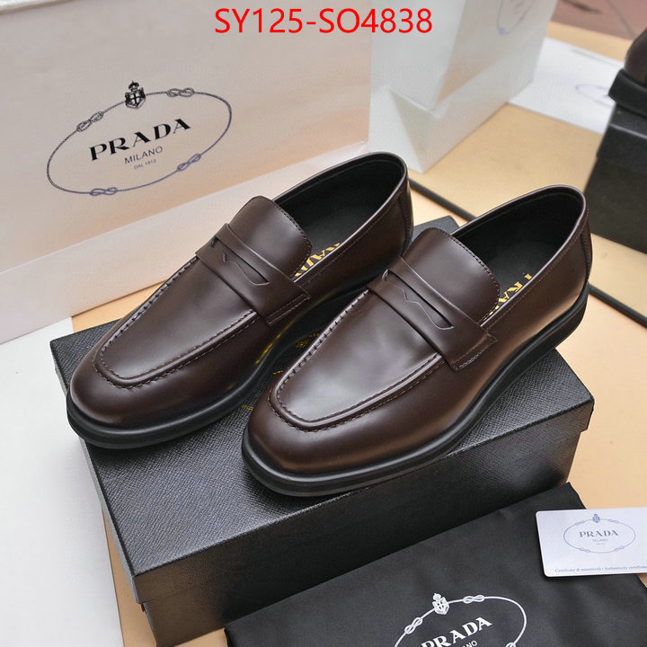 Men Shoes-Prada,top , ID: SO4838,$: 125USD