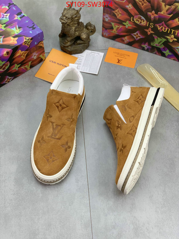 Men Shoes-LV,wholesale imitation designer replicas , ID: SW3074,$: 109USD