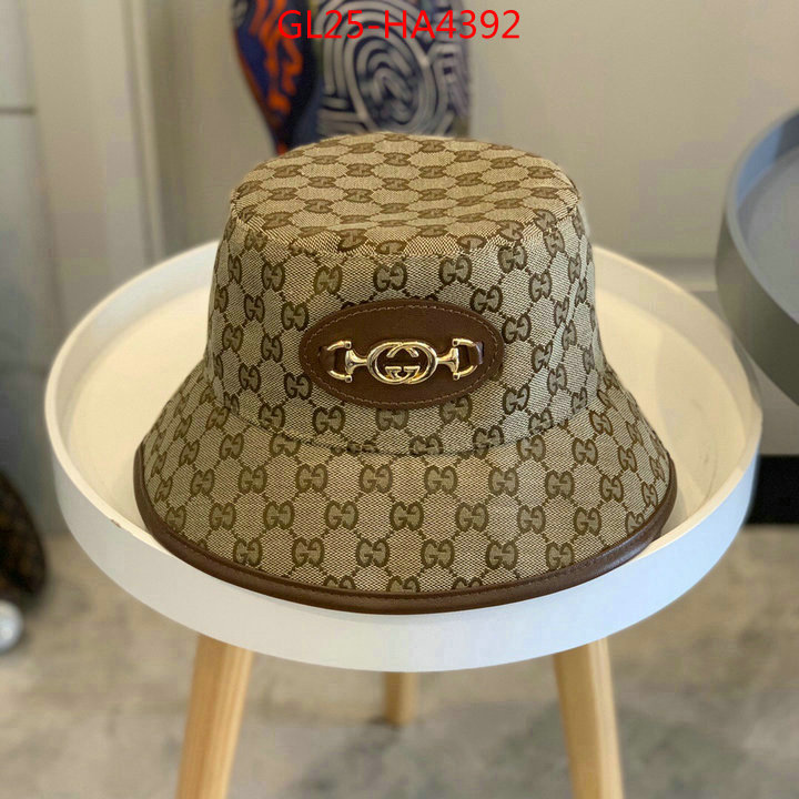 Cap (Hat)-Gucci,same as original , ID: HA4392,$: 25USD