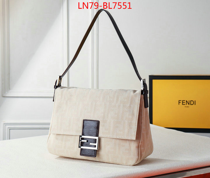 Fendi Bags(4A)-Baguette-,wholesale replica ,ID: BL7551,$: 79USD