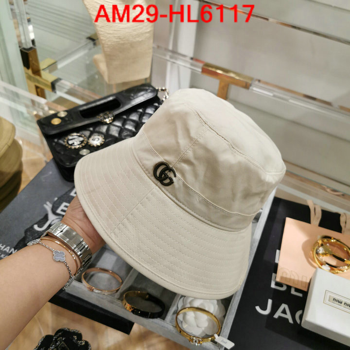 Cap (Hat)-Gucci,where to buy high quality , ID: HL6117,$: 29USD