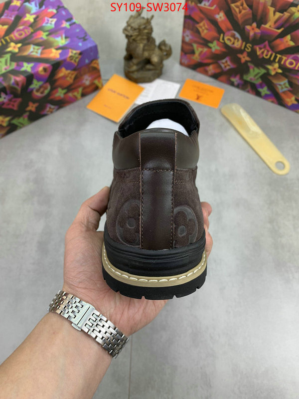 Men Shoes-LV,wholesale imitation designer replicas , ID: SW3074,$: 109USD