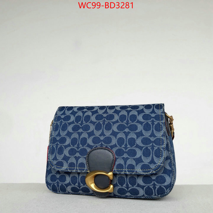 Coach Bags(4A)-Handbag-,can you buy replica ,ID: BD3281,$: 99USD