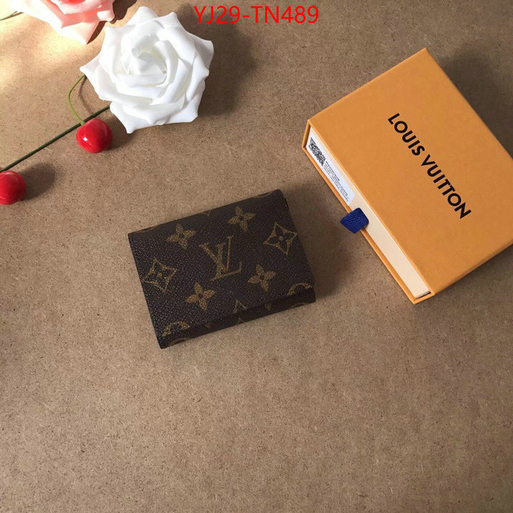 LV Bags(4A)-Wallet,ID: TN489,$: 29USD