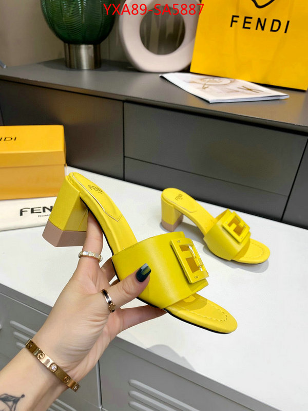 Women Shoes-Fendi,at cheap price , ID: SA5887,$: 89USD