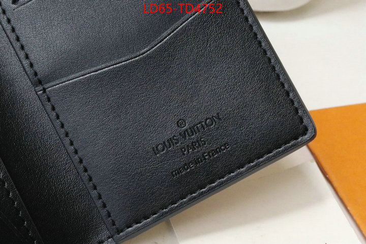 LV Bags(TOP)-Wallet,ID: TD4752,$: 65USD