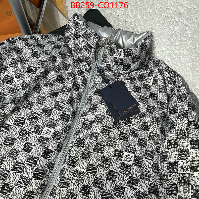 Down jacket Men-LV,replica 2023 perfect luxury , ID: CO1176,$: 259USD