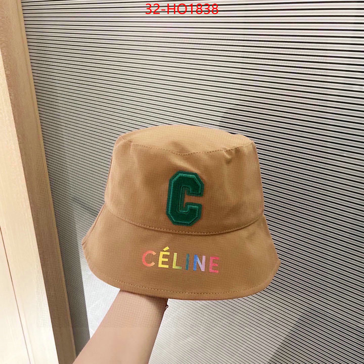 Cap (Hat)-Celine,wholesale 2023 replica , ID: HO1838,$: 32USD