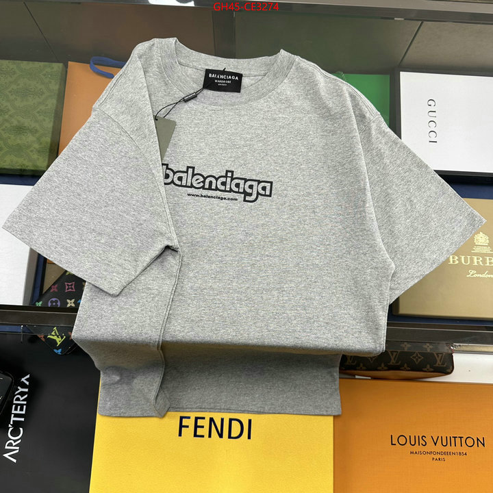 Clothing-Balenciaga,what is top quality replica , ID: CE3274,$: 45USD