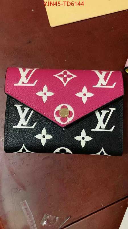 LV Bags(4A)-Wallet,best quality replica ,ID: TD6144,$: 45USD